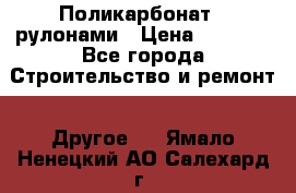 Поликарбонат   рулонами › Цена ­ 3 000 - Все города Строительство и ремонт » Другое   . Ямало-Ненецкий АО,Салехард г.